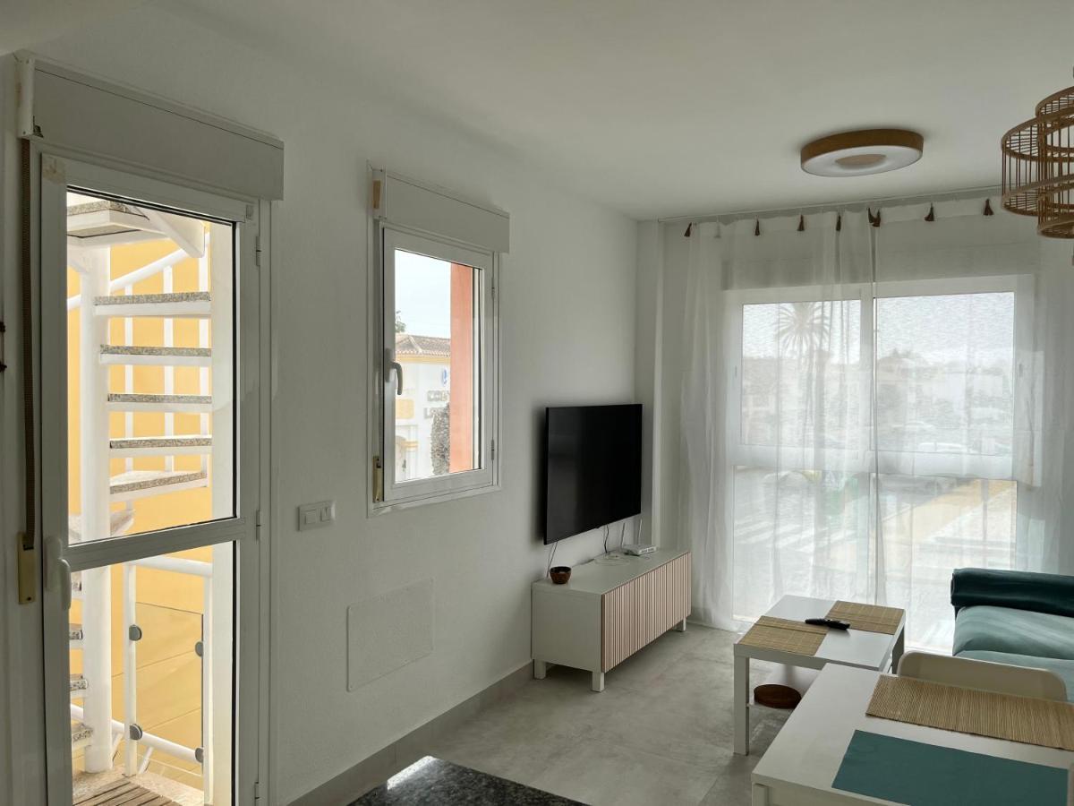 Atico Helena Con Solarium Y Jacuzzi Privado En Laguna Beach Vera Esterno foto