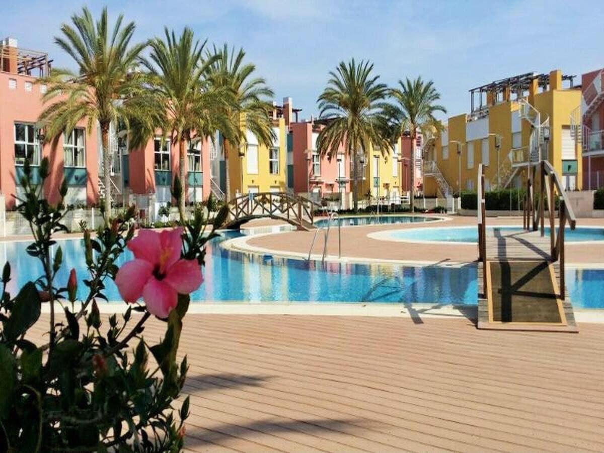 Atico Helena Con Solarium Y Jacuzzi Privado En Laguna Beach Vera Esterno foto