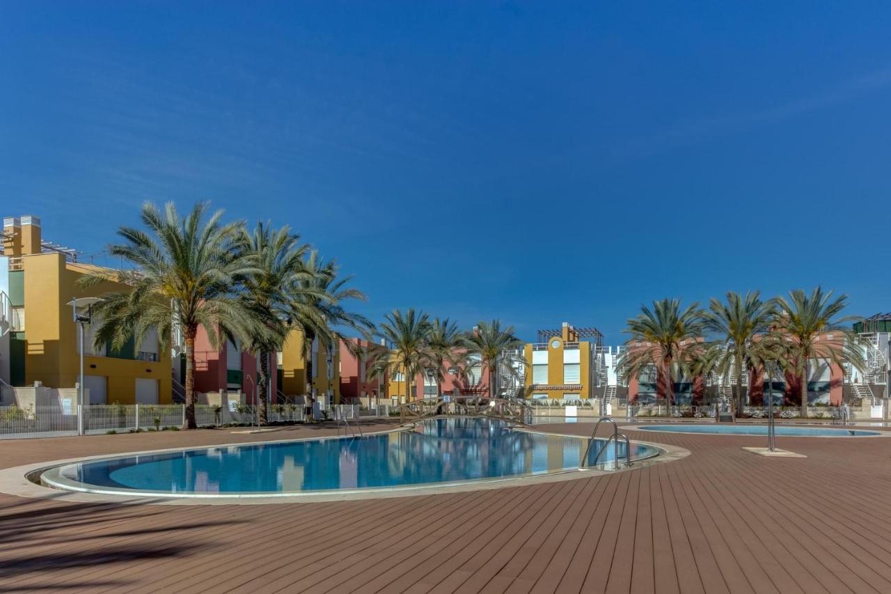 Atico Helena Con Solarium Y Jacuzzi Privado En Laguna Beach Vera Esterno foto